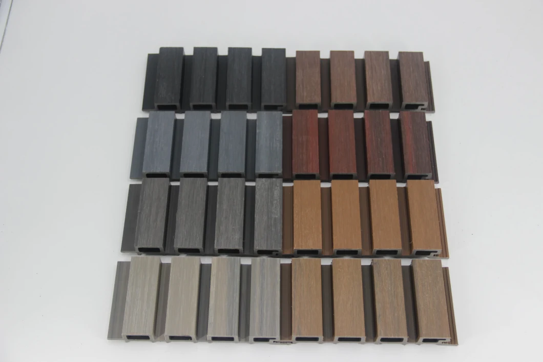 Maintenance-Free Exterior Wood Plastic Composite WPC Wall Panel, Waterproof, Co-Extrusion High Quality (219*26mm)