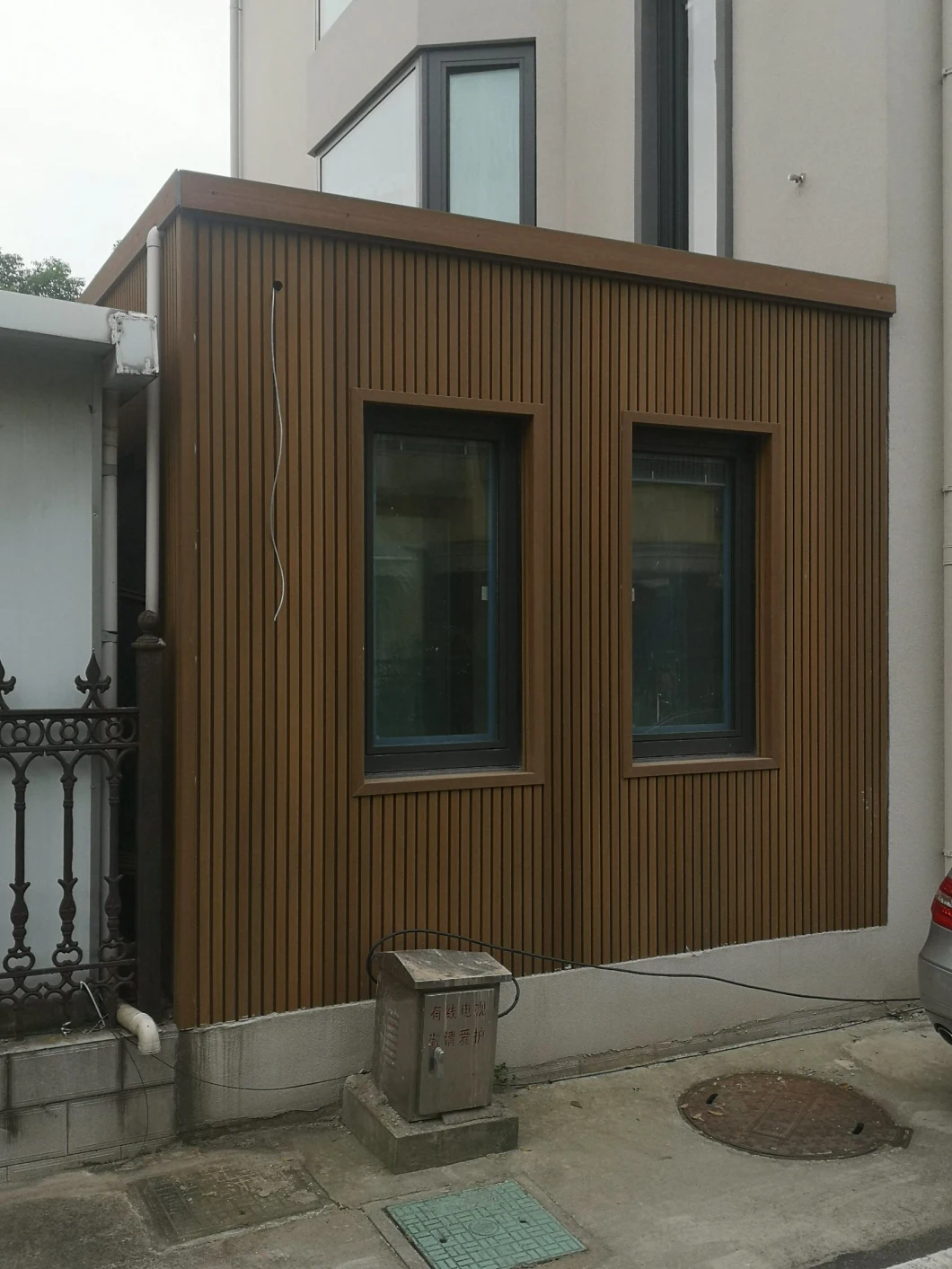 Wood Plastic Composite Wall Panel for Outdoor Use (HLM15)