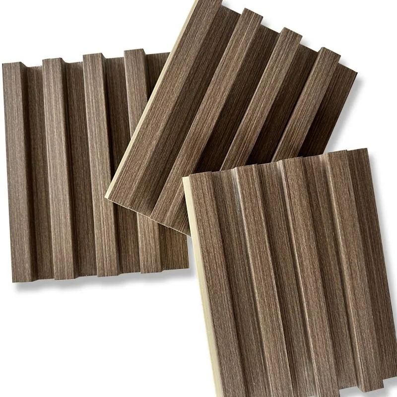 Good Price Manufacturer WPC Co-Extrusion Wall Cladding Panel Wood Grain Cladding Fluted Panel