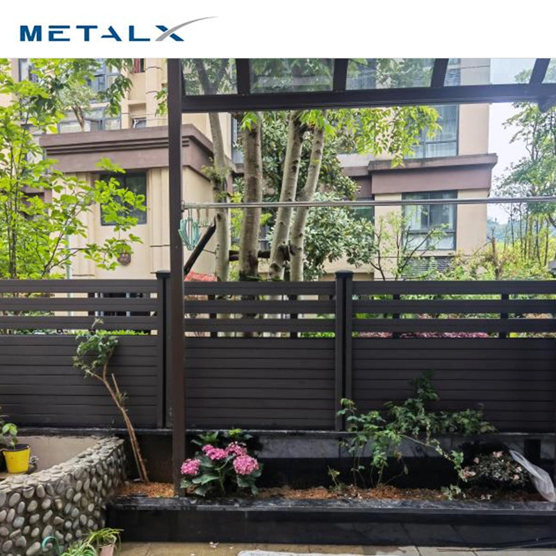 Outdoor WPC Wood Plastic Composite Fence WPC Fence and Railing Embossed Suppliers