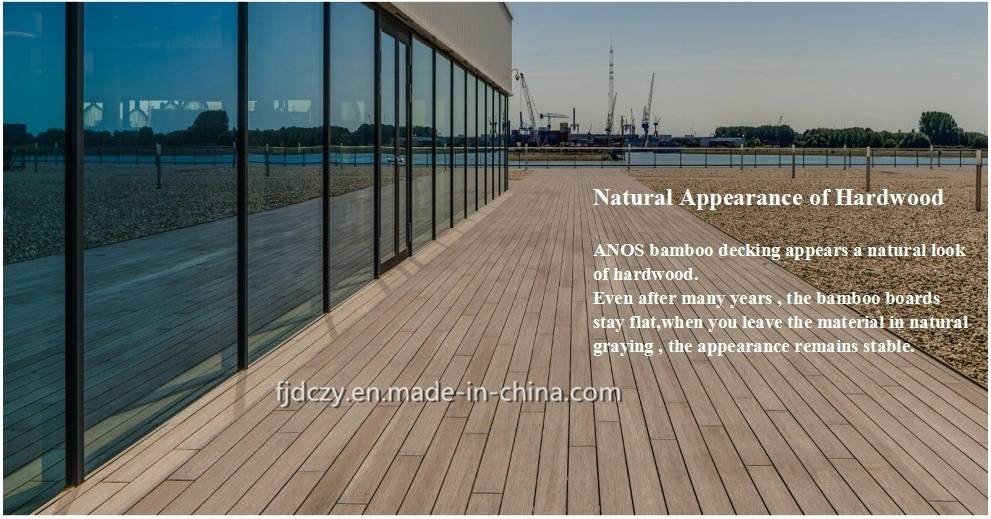 Freeze Resistant Outside Solid Hardwood Bamboo Composite Decking//Floor/Flooring