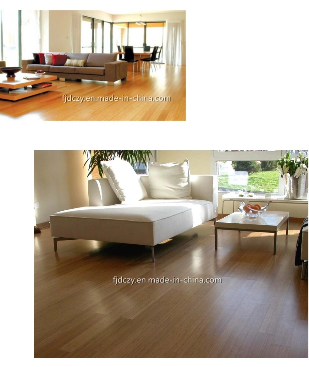 E0 Home Decoration Waterproof Solid Bamboo Flooring Wooden Flooring Indoor Bamboo Floor/Flooring