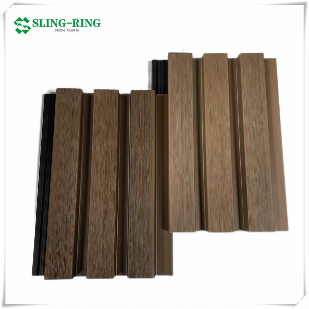 Hot Selling Outdoor Wood Plastic Composite PVC Durable Decoration Waterproof Co-Extrusion Cladding WPC Wall Panel