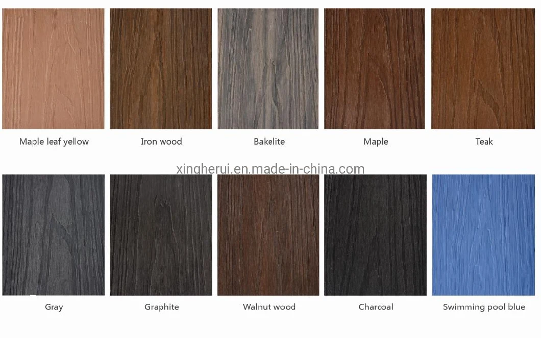 Made in China Synthetic Wood Flooring WPC Decking Artificial Wood Floor