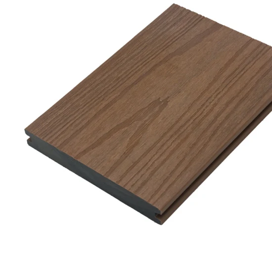 Pavimento per terrazza coestruso in solido composito legno-plastica WPC per esterni